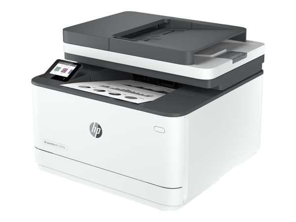 HP LaserJet Pro MFP 3102fdn -monitoimilaite, Mustavalkoinen, Tulostin varten Pienet ja keskikokoiset yritykset, Tulosta, kop., skannaa, faksaa, Autom Valkoinen