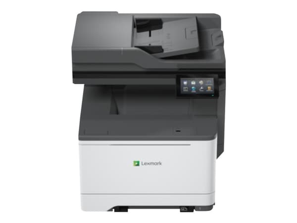 Lexmark CX532adwe - Multifunktionsskrivare - färg - laser - A4/Legal (media) - upp till 33 sidor/minut (kopiering) - upp till 33 sidor/minut (utskrif Grå, Vit