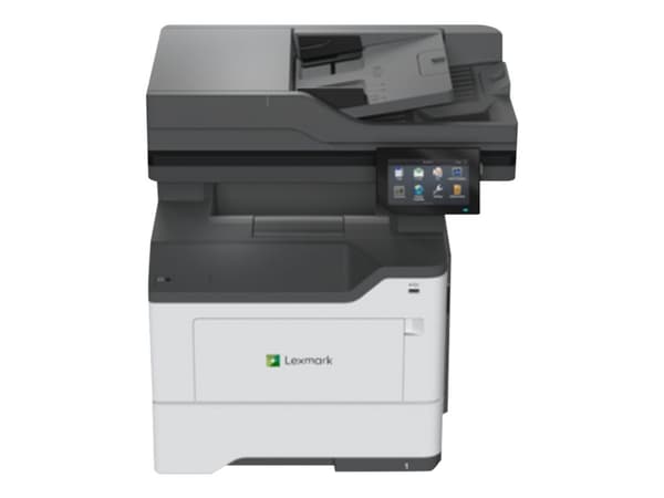 Lexmark MX532adwe - Multifunksjonsskriver - S/H - laser - A4/Legal (medie) - opp til 44 spm (kopiering) - opp til 44 spm (trykking) - 650 ark - 33.6 Sort, Grå
