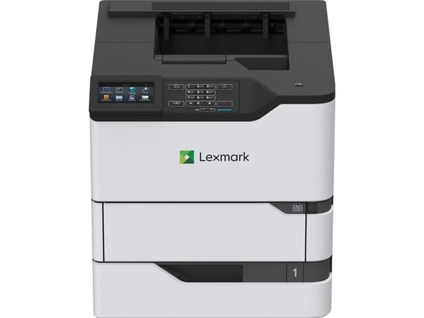 Lexmark M5255, Laser, 1200 x 1200 DPI, A4, 55 ppm, Verkkovalmius, Musta, Harmaa