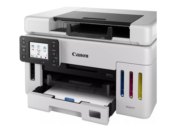 Canon MAXIFY GX6550 - Multifunktionsskrivare - färg - bläckstråle - påfyllbar - A4 (210 x 297 mm), Legal (216 x 356 mm) (original) - A4/Legal (media)