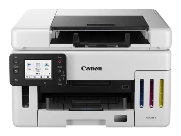 Canon MAXIFY GX6550 - Multifunktionsskrivare - färg - bläckstråle - påfyllbar - A4 (210 x 297 mm), Legal (216 x 356 mm) (original) - A4/Legal (media)