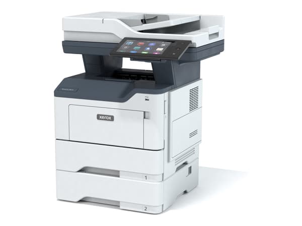 Xerox VersaLink B415, A4, 47 sivua/min, 2-puolinen kopiointi-tulostus-skannaus-faksi, PS3, PCL5e/6, 2 paperialustaa, 650 arkkia, Laser, Yksittäistulo Harmaa, Valkoinen