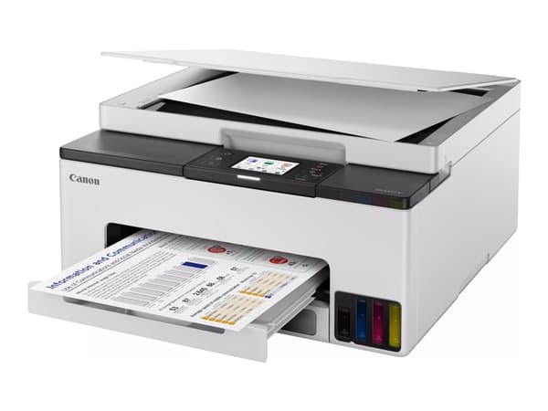 Canon MAXIFY GX1050 - Multifunktionsskrivare - färg - bläckstråle - påfyllbar - Legal (216 x 356 mm)/A4 (210 x 297 mm) (original) - A4/Legal (media) Svart, Vit