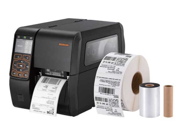BIXOLON XT5-40 - Tarratulostin - suora lämpö/lämpösiirto - Rulla (11,4 cm) - 203 dpi - jopa 356 mm/s. - USB, sarja, Gigabit LAN, USB-isäntä