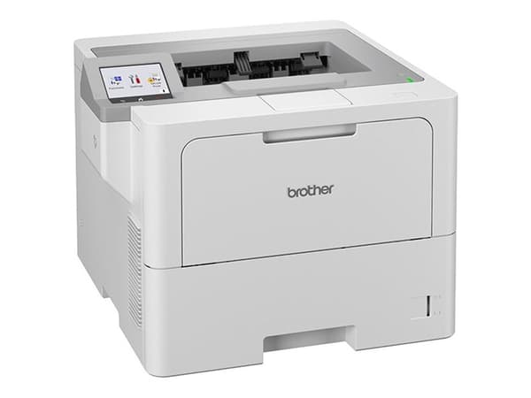 Brother HL-L6410DN - Skrivare - svartvit - Duplex - laser - A4/Legal - 1200 x 1200 dpi - upp till 50 sidor/minut - kapacitet: 620 ark - USB 2.0, Giga