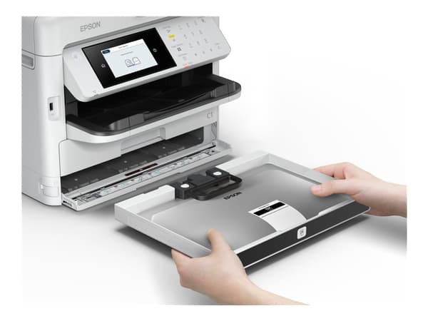 Epson WorkForce Pro WF-M5899DWF - Multifunksjonsskriver - S/H - ink-jet - 216 x 297 mm (original) - A4/Legal (medie) - opp til 25 spm (trykking) - 33