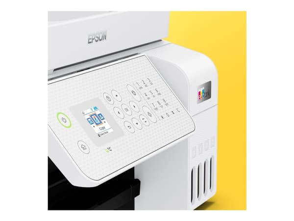 Epson EcoTank L5316 - Multifunksjonsskriver - farge - ink-jet - ITS - A4/Legal (medie) - opp til 10 spm (trykking) - 100 ark - 33.6 kbps - Wi-Fi, USB