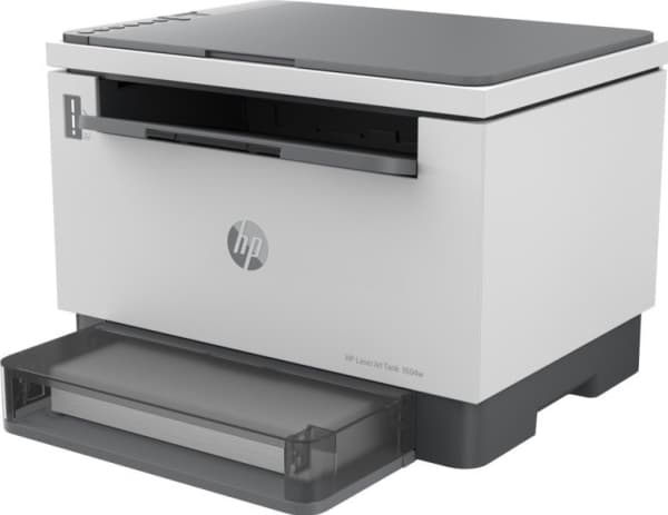 HP LaserJet Tank MFP 1604w -monitoimitulostin, Mustavalkoinen, Tulostin varten Yritys, Tulosta, kopioi, skann, skannaus sähköpostiin; skannaus PDF-ti musta