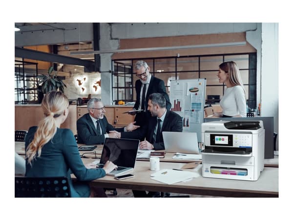 Epson WorkForce Pro EM-C800RDWF - Multifunksjonsskriver - farge - ink-jet - A4 (210 x 297 mm) (original) - A4/Legal (medie) - opp til 25 spm (trykkin