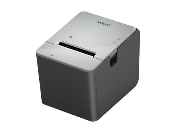 Epson TM L100 (121A0) - Kvitteringsskriver - termolinje - Rull (7,95 cm) - 203 x 203 dpi - inntil 170 mm/sek - USB 2.0, Gigabit LAN, Bluetooth - kutt