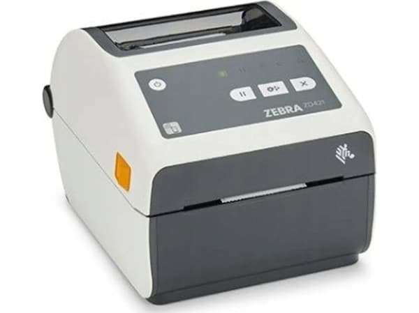 Zebra ZD421t HC etikettskriver. 203 dpi USB USB Grå, Hvit