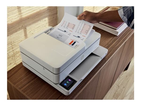 HP ENVY 6530e All-in-One - Multifunksjonsskriver - farge - ink-jet - 216 x 297 mm (original) - A4/Letter (medie) - opp til 8 spm (kopiering) - opp ti