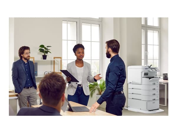 Epson WorkForce Pro EM-C7100DWF - Multifunksjonsskriver - farge - ink-jet - A3 (297 x 420 mm) (original) - A3 (medie) - opp til 22 spm (kopiering) -