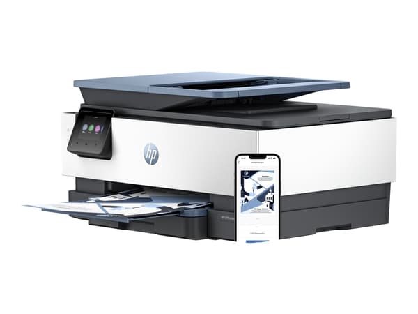 HP Officejet Pro 8125e All-in-One - Multifunktionsskrivare - färg - bläckstråle - Legal (216 x 356 mm) (original) - A4/Legal (media) - upp till 12 si Blå