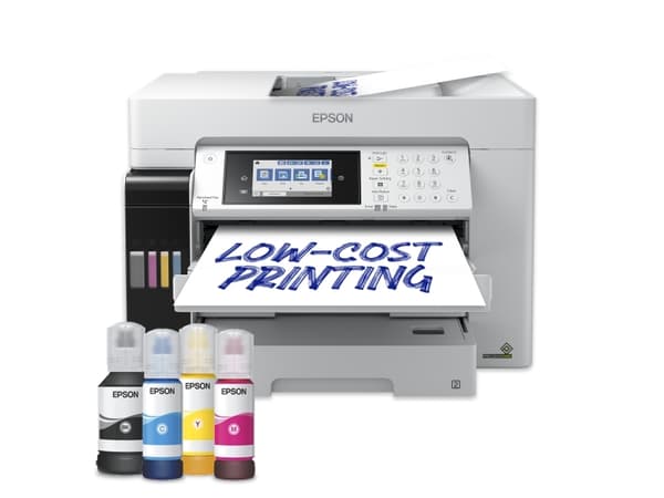 Epson EcoTank Pro ET-16685 - Multifunksjonsskriver - farge - ink-jet - ITS - A3 (medie) - opp til 25 spm (trykking) - 550 ark - 33.6 kbps - USB, LAN,