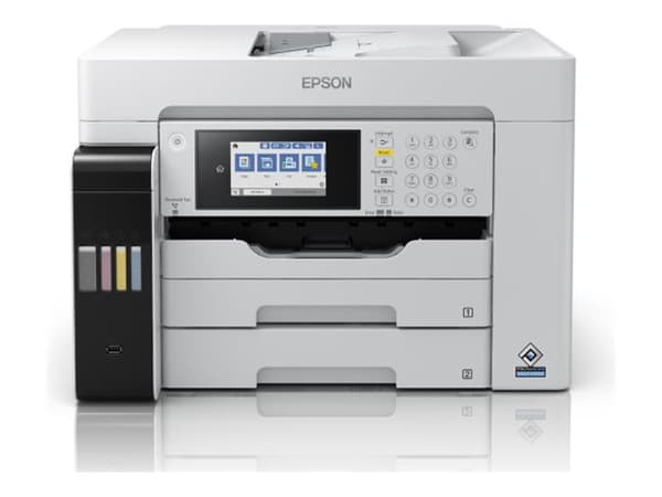 Epson EcoTank Pro ET-16685 - Multifunksjonsskriver - farge - ink-jet - ITS - A3 (medie) - opp til 25 spm (trykking) - 550 ark - 33.6 kbps - USB, LAN,