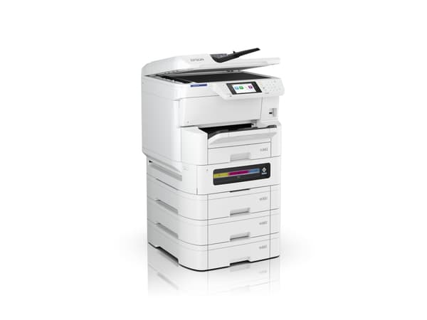 Epson WorkForce Pro EM-C8100RDWF - Multifunktionsskrivare - färg - bläckstråle - A3 (media) - upp till 22 sidor/minut (kopiering) - upp till 25 sidor