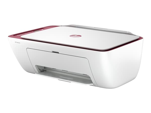 HP DeskJet 2823e Wireless All-in-One Color Printer, Copier, Scanner, Thermal inkjet, Colour printing, 4800 x 1200 DPI, Colour copying, A4, Pink Vaaleanpunainen