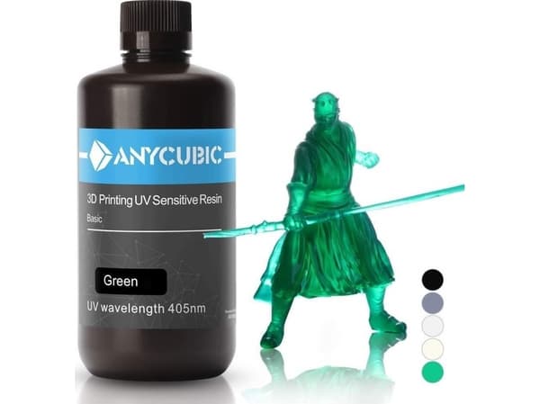 Anycubic Hartsi UV vihreä 1 kg