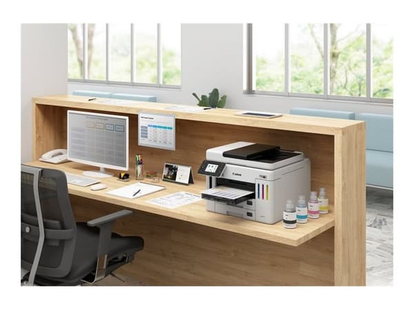 Canon MAXIFY GX7150 MegaTank - Multifunksjonsskriver - farge - ink-jet - CISS - Legal (216 x 356 mm), A4 (210 x 297 mm) (original) - A4/Legal (medie)