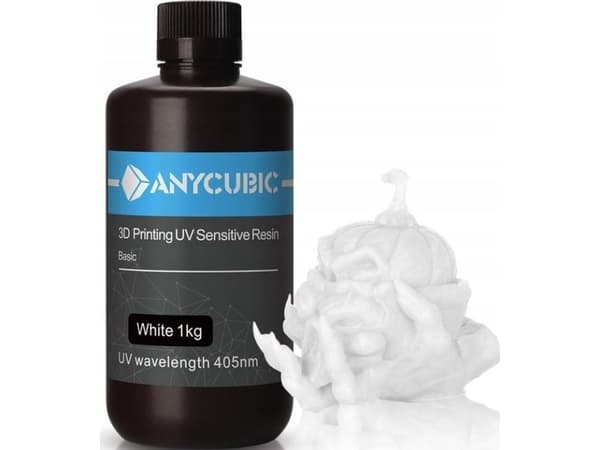 Anycubic Żywica White Biała Biały 1L 1kg