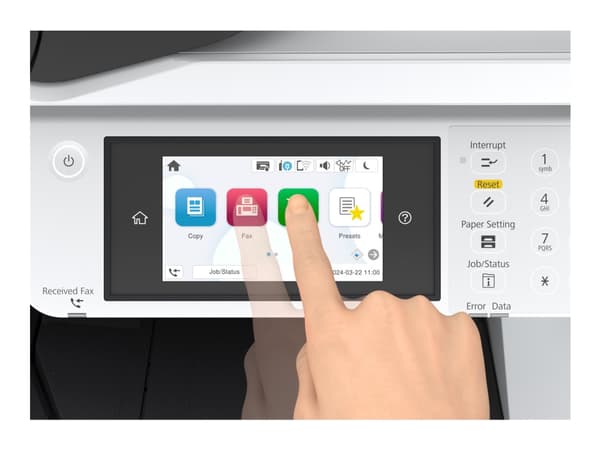 Epson WorkForce Pro EM-C7100DWF BAM - Multifunktionsskrivare - färg - bläckstråle - A3 (297 x 420 mm) (original) - A3 (media) - upp till 22 sidor/min