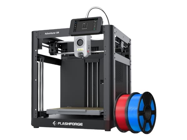Flashforge Adventurer 5M, Fused Filament Fabrication (FFF), Wi-Fi, Ethernet/bredbåndsforbindelse, USB-port, Tittevindu