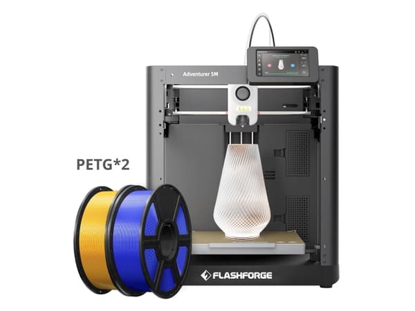 Flashforge Adventurer 5M, Fused Filament Fabrication (FFF), Wi-Fi, Ethernet/bredbåndsforbindelse, USB-port, Tittevindu