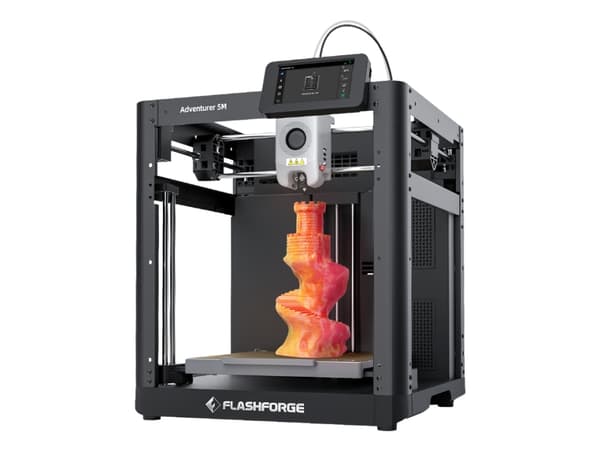 Flashforge Adventurer 5M, Fused Filament Fabrication (FFF), Wi-Fi, Ethernet/bredbåndsforbindelse, USB-port, Tittevindu