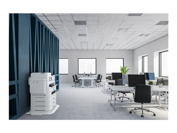 Epson WorkForce Pro EM-C8101RDWF - - färg - bläckstråle - upp till 22 sidor/minut (kopiering) - 33.6 Kbps - USB 2.0, Gigabit LAN, Wi-Fi(ac)