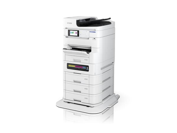 Epson WorkForce Pro EM-C8101RDWF - - färg - bläckstråle - upp till 22 sidor/minut (kopiering) - 33.6 Kbps - USB 2.0, Gigabit LAN, Wi-Fi(ac)