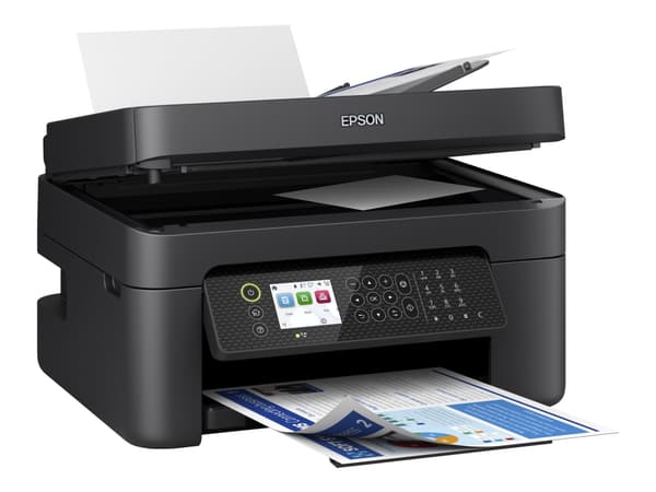 Epson WorkForce WF-2950DWF - Multifunksjonsskriver - farge - ink-jet - 216 x 297 mm (original) - A4/Letter (medie) - opp til 10 spm (trykking) - 100