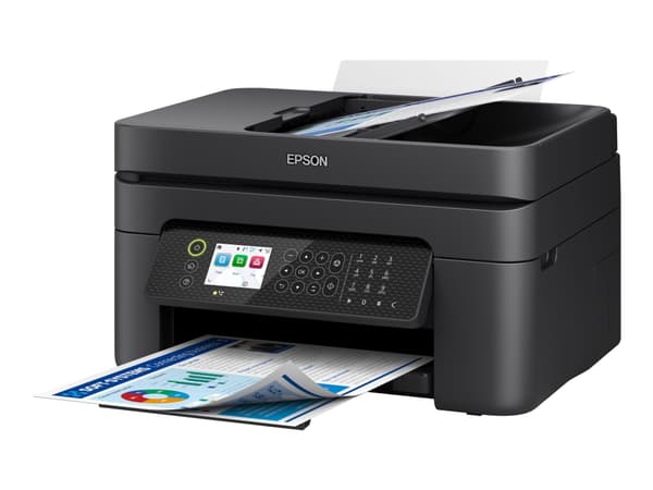 Epson WorkForce WF-2950DWF - Multifunksjonsskriver - farge - ink-jet - 216 x 297 mm (original) - A4/Letter (medie) - opp til 10 spm (trykking) - 100 Sort