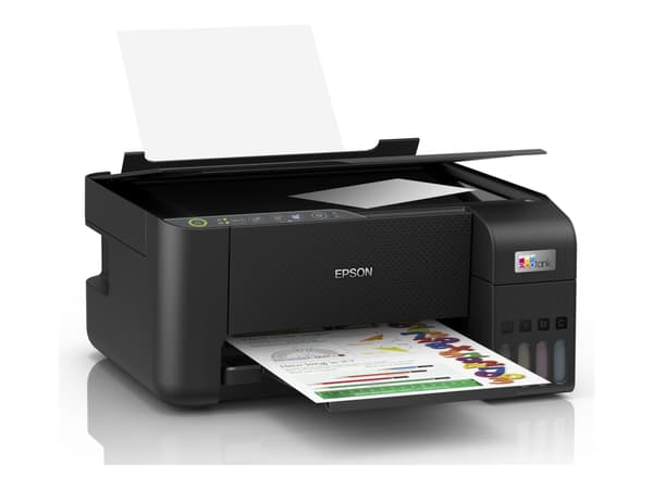 Epson EcoTank ET-2862 - Multifunktionsskrivare - färg - bläckstråle - ITS - A4 (media) - upp till 10 sidor/minut (utskrift) - 100 ark - Wi-Fi, USB -
