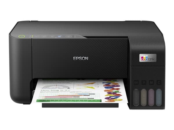Epson EcoTank ET-2862 - Multifunktionsskrivare - färg - bläckstråle - ITS - A4 (media) - upp till 10 sidor/minut (utskrift) - 100 ark - Wi-Fi, USB -