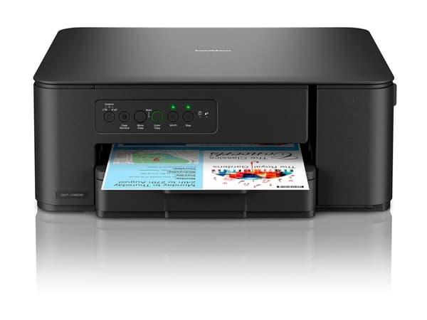 Brother DCP-J1260W, mustesuihku, väritulostus, 1200 x 6000 dpi, värikopiointi, A4, musta, musta