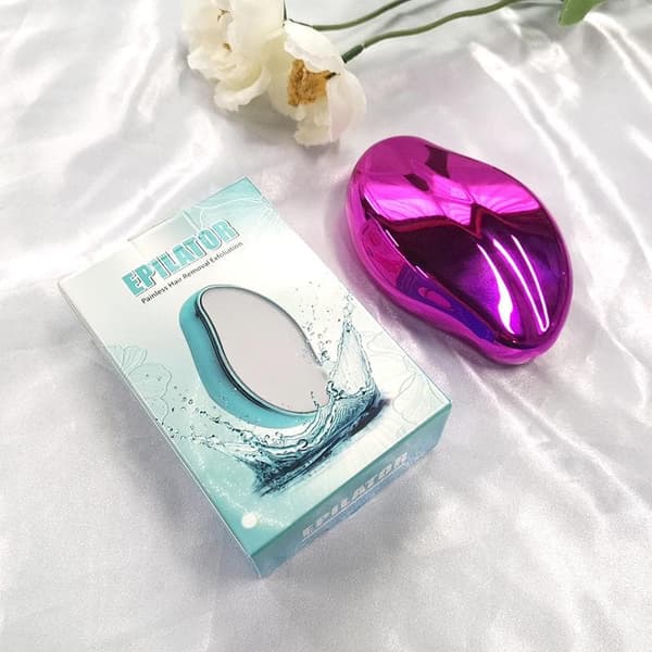 Crystal Hair Eraser NY- Smärtfri hårborttagning epilator Cerise
