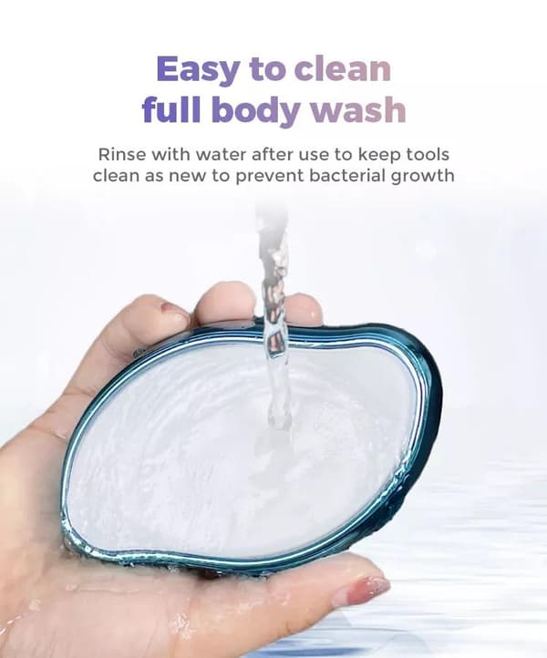 Crystal Hair Eraser - Smärtfri hårborttagning epilator LILA