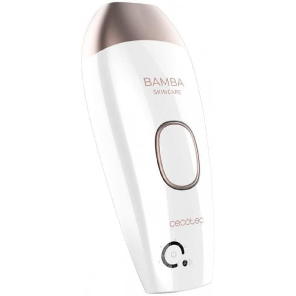 Cecotec Compact IPL with quartz lamp, 120,000 flashes and skin detection sensor.