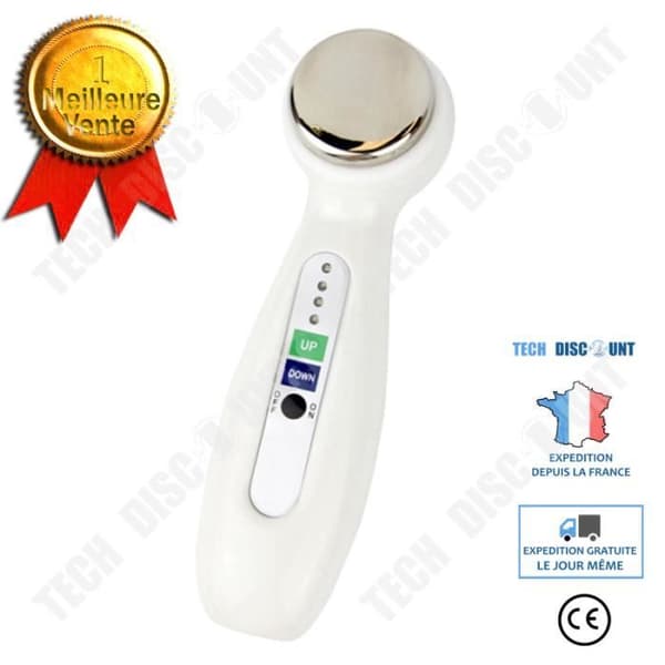 TD® Machine Ultrasonic Therapy Massage Device Hud Ansikte Kroppsskönhet