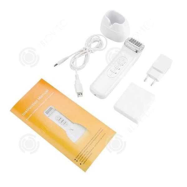 INNOVTEC radiofrekvens ansiktsmassagemaskin - Hudföryngring - Anti-aging - Anti-rynkor - Vit