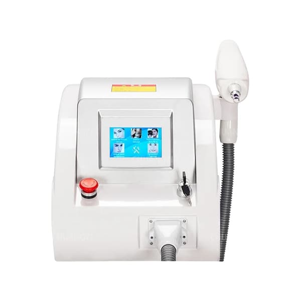 Laser Tattoo Fjernelsesapparat, Nd:YAG Laser Teknologi, Akne Behandling,hvid, EU stik