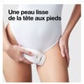 Miniatyrbild 6 av 6: Epilator med pulserande ljus - BRAUN - Silk expert Pro 3 - Hemmaepilering - Fodral - 3 tillbehör - PL3230