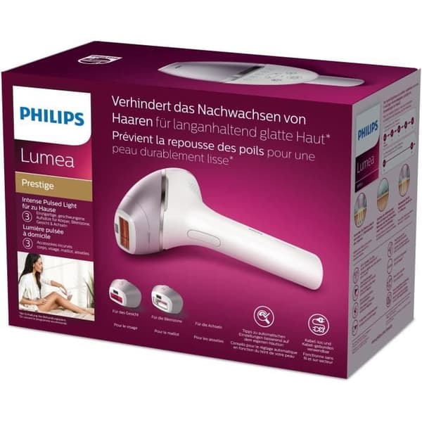 Philips IPL- och laserhårborttagningsapparat vit/grå - BRI940/00