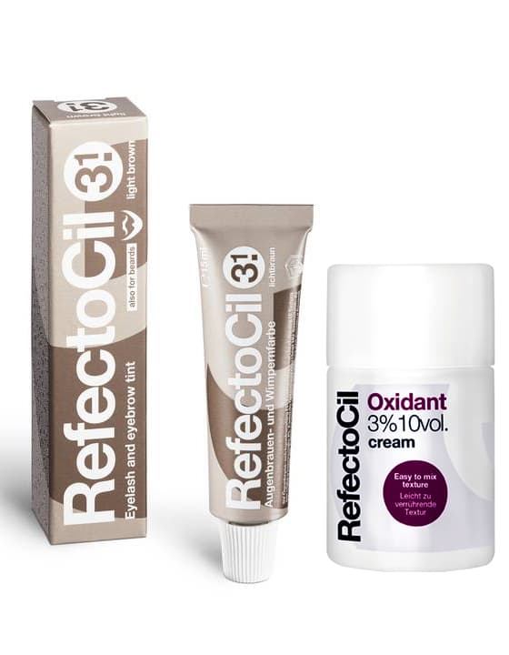 Refectocil 3% + Färg Ljusbrun pkt