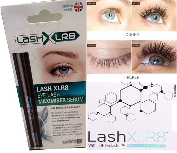 EYE CANDY Lash XLR8 Eye Lash Maximiser Serum with Nano LDP