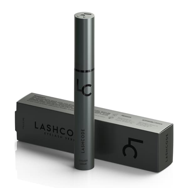 Øjenvippe serum Lashcode Eyelash Serum 5 ml - serum for hurtigere vippe brynvækst, nærende, fugtende og fortykkende effekt