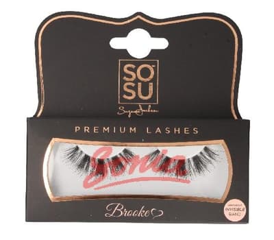 SAUCE Premium Lashes Falske øjenvipper Brooke - 100% naturlig 1op.