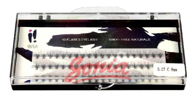 Tufts IBRA eyelashes KNOT-FREE Naturals 0.07-mm C-8 1op.